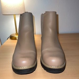 Target Chelsea boots worn once! Size 8.5